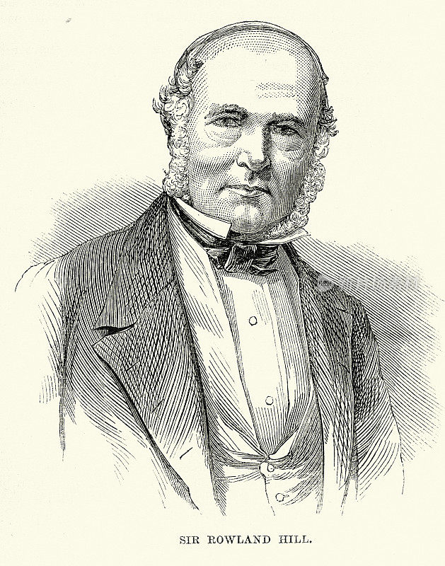 罗兰・希尔爵士(1795 - 1879)是一位英语教师、发明家和社会改革者